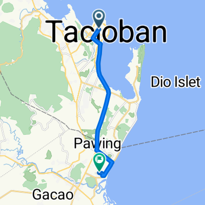 M.H. Del Pilar Street 92, Tacloban City to Unnamed Road, Palo