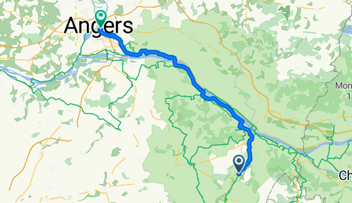 De 30 Rue du Coudray, Le Coudray-Macouard à 10 Rue Joubert, Angers