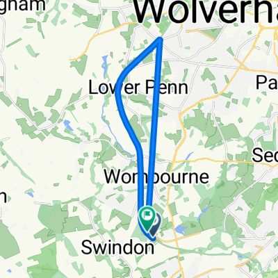 S Staffordshire Railway Walk, Himley, Dudley to S Staffordshire Railway Walk, Himley, Dudley