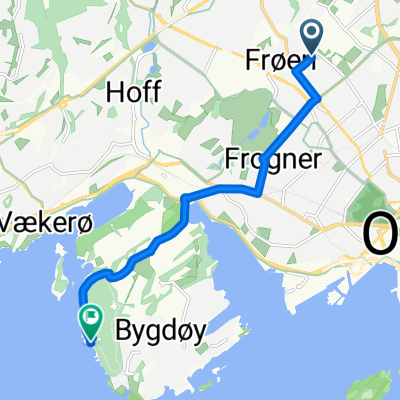 Suhms gate 36B, Oslo to Frølichs Vei 15, Oslo