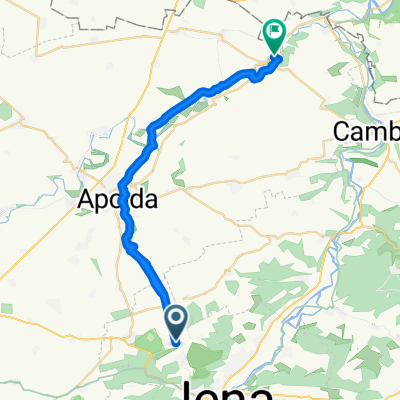 Zum Ziskauer Tal 13, Jena nach Sophienstraße 11, Bad Sulza