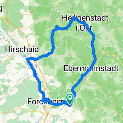 Rundtour Wiesenthau - Glückstadt - Hirschaid