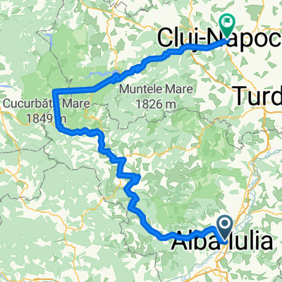Alba Iulia - Rosia Montana - Apuseni - Cluj