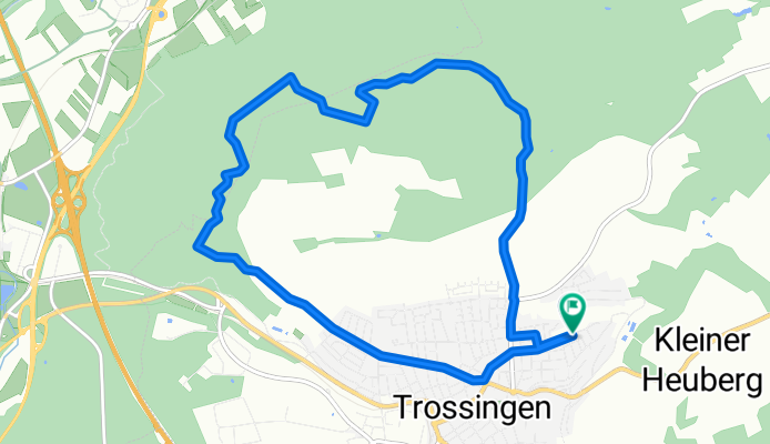 Mühlenweg 30, Trossingen nach Mühlenweg 32, Trossingen