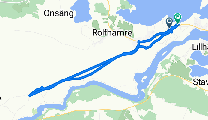 Ramsjövägen, Ljusdal nach Ramsjövägen 56, Ljusdal