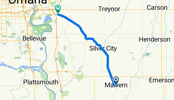 411 Main St, Malvern to 4102 Harry Langdon Blvd, Council Bluffs