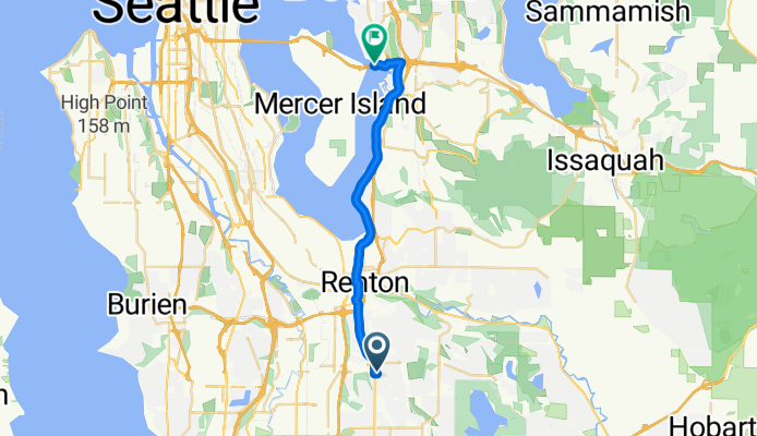 10903 SE 181st St, Renton to 3519 108th Ave SE, Bellevue