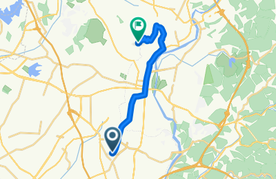 Route in der Bikemap App öffnen