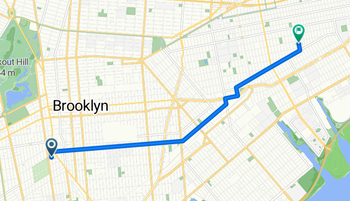 520 E 21st St, New York to 574 Jerome St, New York