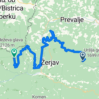 STKP 34: Koča na Naravskih ledinah – Dom na Peci