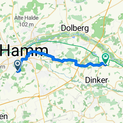 Östingstraße 85A, Hamm nach Schmielenkamp 17A, Welver
