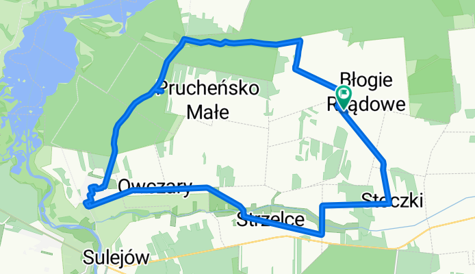 Błogie Szlacheckie do Błogie Szlacheckie