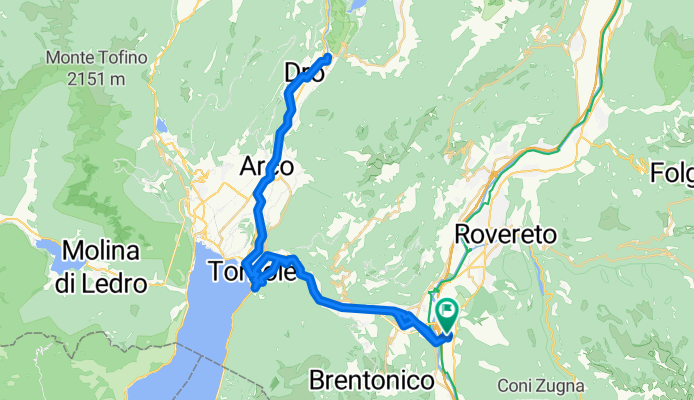 Da Via alla Stazione 48B, Rovereto a Via alla Stazione 48E, Rovereto