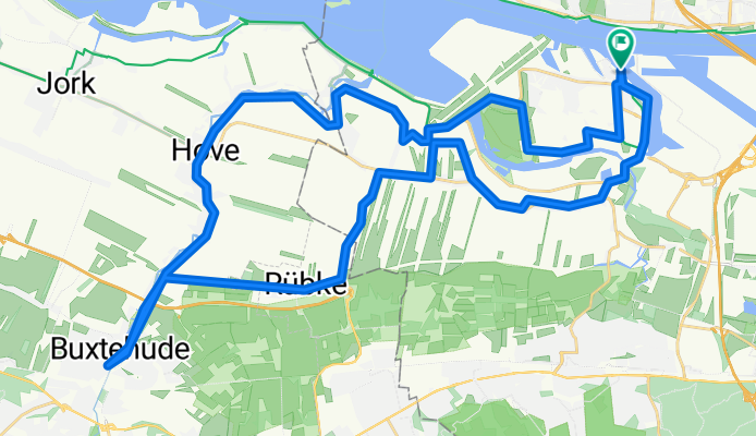 Finkenwerder — Buxtehude (Altes Land und Este)