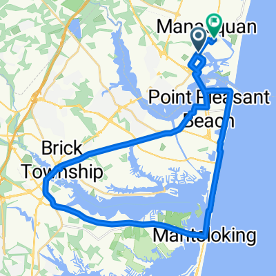10 Union Ave, Brielle to 44 Wyckoff Ave, Manasquan