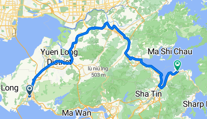 Tuen Mun to Ma On Shan