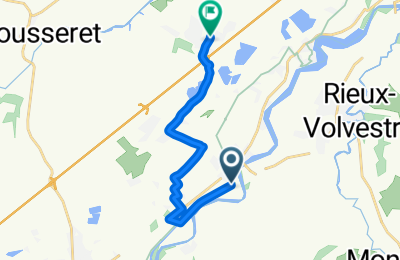 Route in der Bikemap App öffnen
