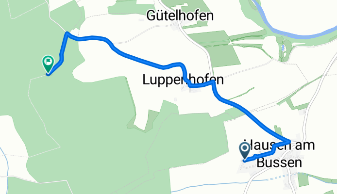 Halde 35, Hausen am Bussen nach Obermarchtal