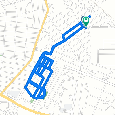 De Calle Francisco Zarco 29, Minatitlán a Calle Francisco Zarco 19, Minatitlán