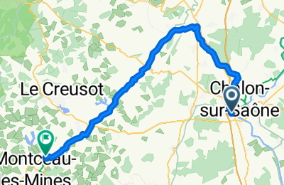 Route in der Bikemap App öffnen