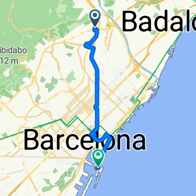 Ruta turistica 19/04/2011 (Parque de la ciudadela - La barceloneta)