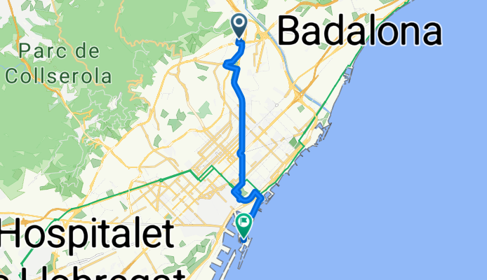 Ruta turistica 19/04/2011 (Parque de la ciudadela - La barceloneta)