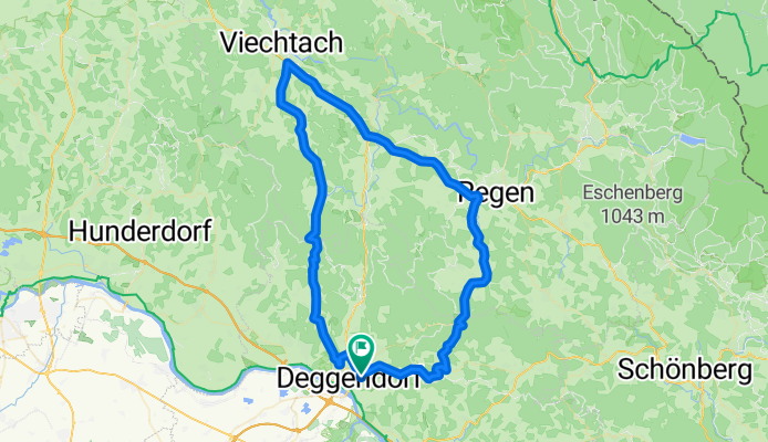 Deggendorf - Regen - Viechtach