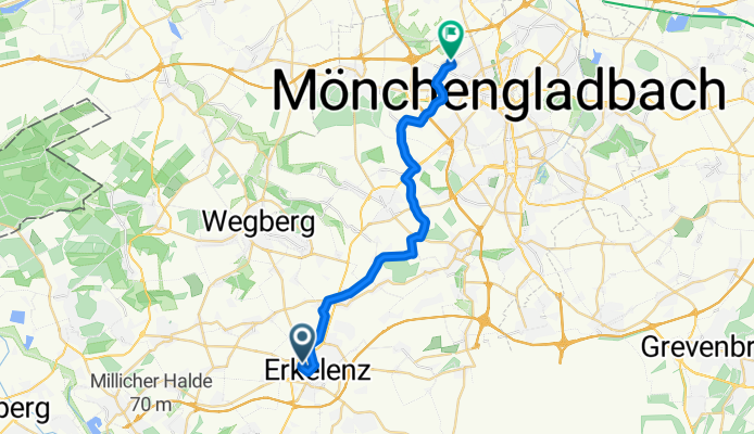 Joseph-Emonds-Hof 4, Erkelenz nach Adolf-Wagner-Straße 30, Mönchengladbach