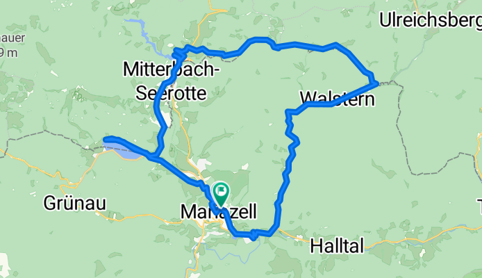 Mariazell - Erlaufsee - Hubertussee - Mariazell