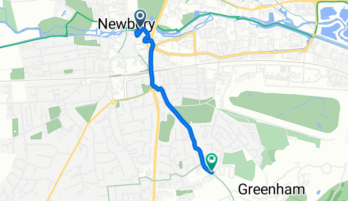 Wharf House, Wharf St, Newbury to Willowmead, Greenham Road, Newbury