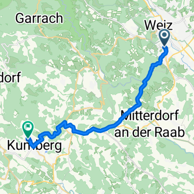 Weiz nach Römerweg 9, Kumberg