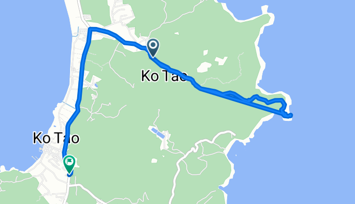 De Unnamed Road, Tambon Ko Tao à Tambon Ko Tao