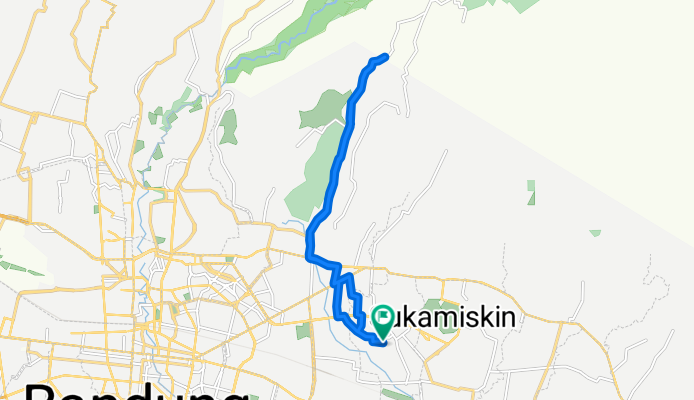 Jalan Rengasdengklok Raya 36, Kecamatan Antapani to Jalan Rengasdengklok Raya 55, Kecamatan Antapani