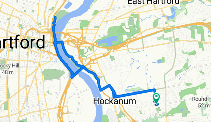 Home to Riverfront (11 mi)