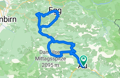 Route in der Bikemap App öffnen