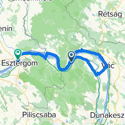 2022_Ta-Day 5_Visegrad-Esztergom_lila-violet Route