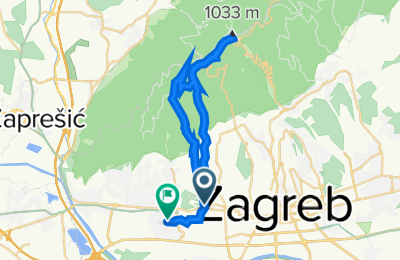 Route in der Bikemap App öffnen