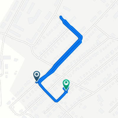 От Уральская улица, 84/2, Давлеканово до Новая улица, 18Д, Давлеканово