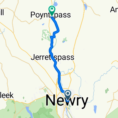 Newry to Pontyzpass