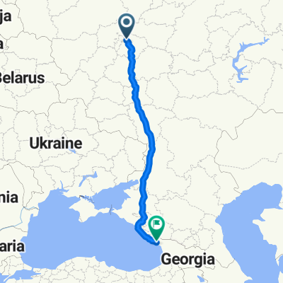 От Октябрьская улица 59 корпус 2, Ильинский до Sochumi