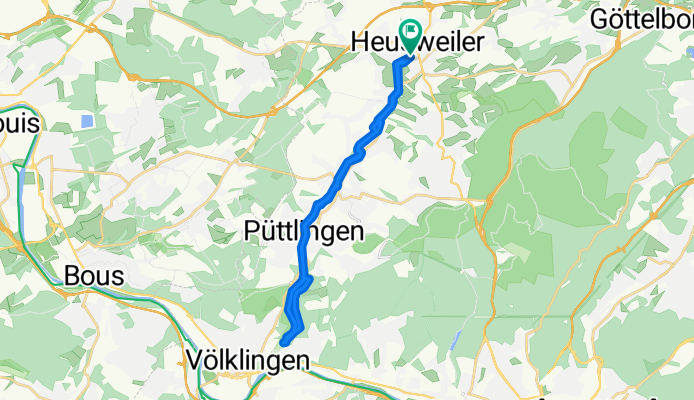 Schillerstraße 31, Heusweiler nach Schillerstraße 31, Heusweiler