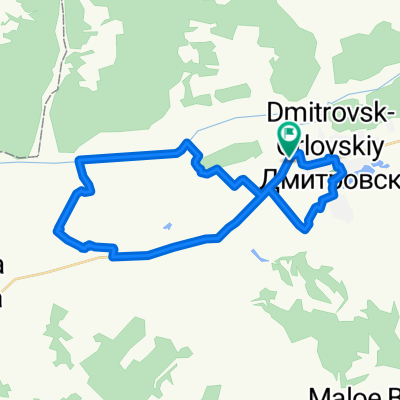 От улица Советская 7, Дмитровск-Орловский до улица Советская 7, Дмитровск-Орловский