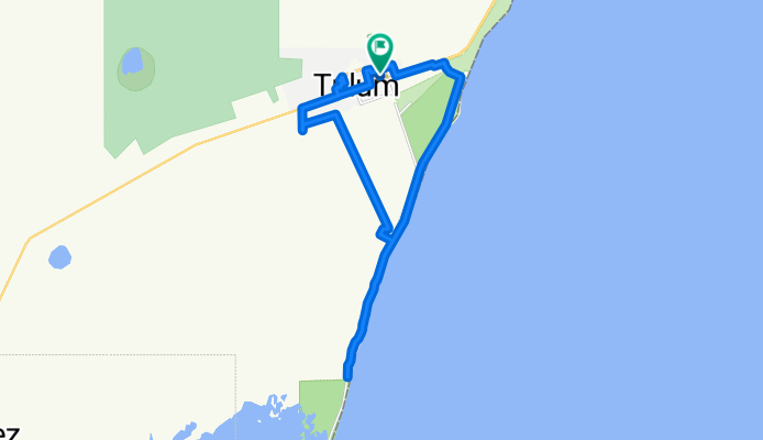 De Calle Sagitario P 53–60, Tulum a Calle Sagitario P 53–60, Tulum