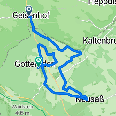 Miltenberg nach Hainbergweg 1, Walldürn