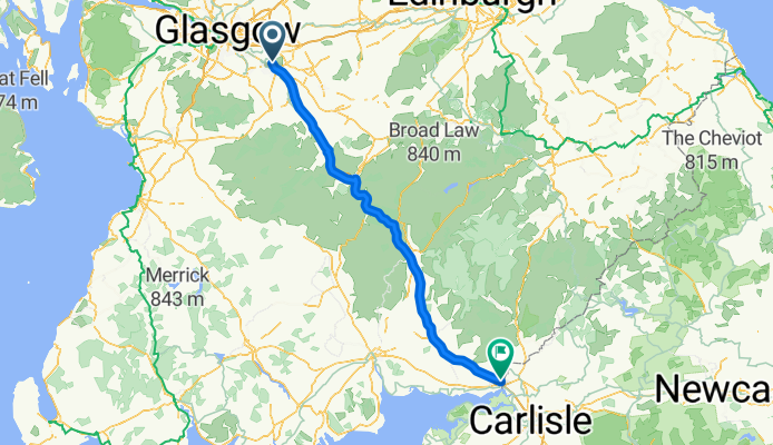 Bothwell Road 91 to Stormont Terrace, Gretna Green