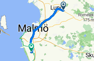 Route in der Bikemap App öffnen