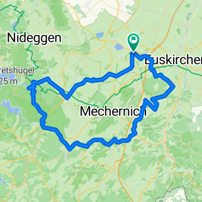 Eifeltour Rennrad 75Km mit ca. 900HM 