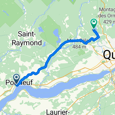Jour 4 : Portneuf à Lac St-Charles