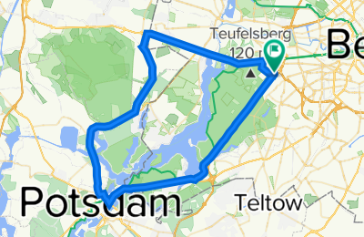 Route in der Bikemap App öffnen