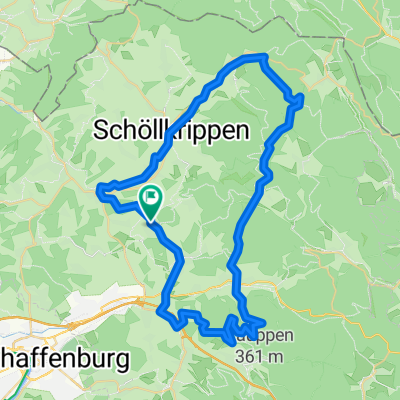 Spessarttour mit 1100 Höhenmeter &amp; 55km